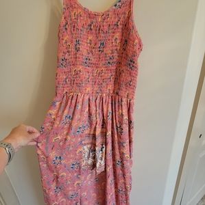 Girls jumper with tail back